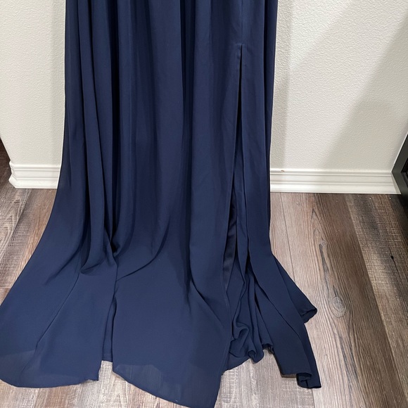 Lulus Heavenly Hues Navy Blue Maxi Dress - Picture 5 of 7